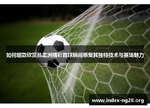 如何细致欣赏吕孟洲精彩首球瞬间感受其独特技术与赛场魅力