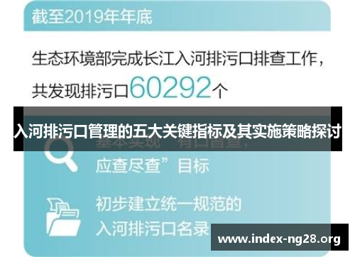 入河排污口管理的五大关键指标及其实施策略探讨